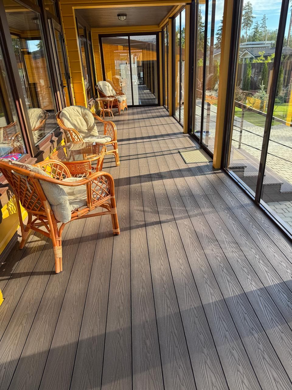 Причальный настил на даче